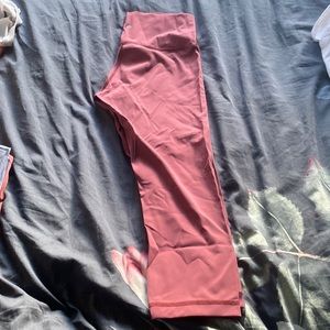 Size 8 pink Lululemon leggings